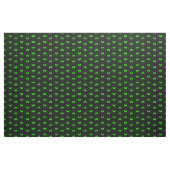 Grüner Videospiel-Controller Herz Muster Stoff (Fat Quarter (45,7 x 55,9 cm))