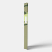 Grüner Vogel auf grünem Zweig Case-Mate iPhone Hülle (Rückseite / Rechts)