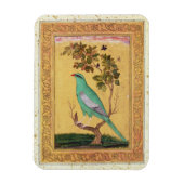 Grüner Vogel, Mughal (Gouache auf Papier) Magnet (Vertikal)