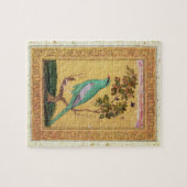 Grüner Vogel, Mughal (Gouache auf Papier) Puzzle (Horizontal)