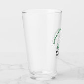 Grüner Volleyballspieler Personalisiertes Team Glas (Rechts)