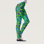 Grüner Wahnsinn Leggings (Rechts)
