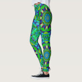 Grüner Wahnsinn Leggings (Links)