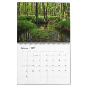 Grüner Wald Kalender (Feb 2027)