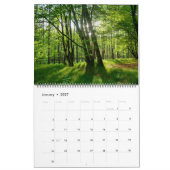 Grüner Wald Kalender (Jan 2027)
