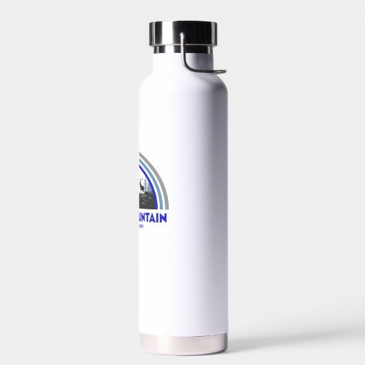 Grüner Wald Regenbogen Hirsch Trinkflasche (Links)