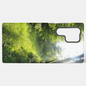 Grüner Wald Samsung Galaxy Hülle (Rückseite (Horizontal))