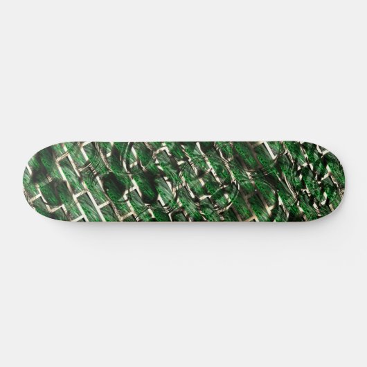 Grüner Wandeffekt und dunkelste Blasen? Skateboard (Horizontal)