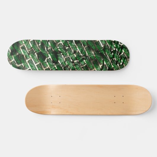Grüner Wandeffekt und dunkelste Blasen? Skateboard (Horizontal)
