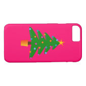 Grüner Weihnachtsbaum Case-Mate iPhone Hülle (Rückseite (Horizontal))
