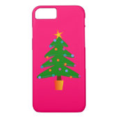 Grüner Weihnachtsbaum Case-Mate iPhone Hülle (Rückseite)