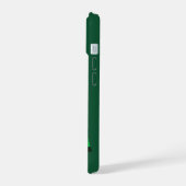 Grüner Weihnachtsbaum Feiertag iPhone 15 Hülle (Linke Seite)
