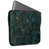 GRÜNER WEIHNACHTSBAUM MIT LICHTERN LAPTOPSCHUTZHÜLLE (Vorne Rechts)