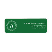 Grüner Weihnachtskranz (Vorne)