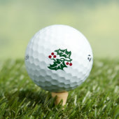 Grüner Weihnachtsurlaub und Weihnachtsfeiertag der Golfball (Insitu T-Shirt)