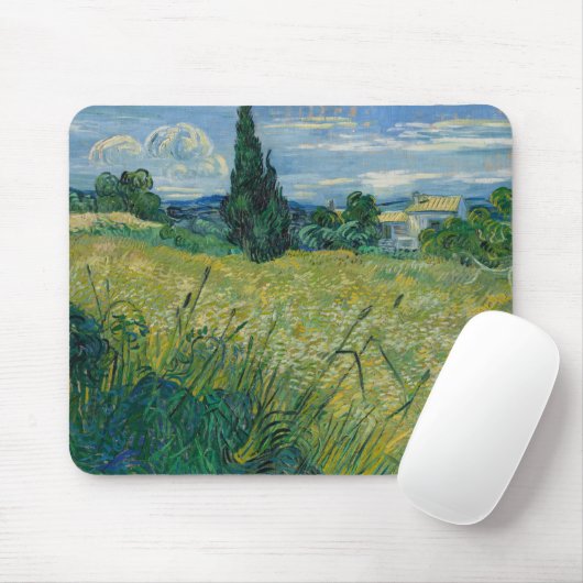 Grüner Weizen | 1889 Mousepad (Mit Mouse)