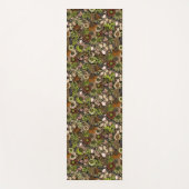 Grüner Wildblume Garten Yogamatte (Vorderseite)