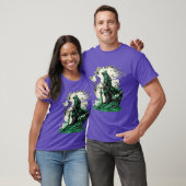 grüner Zauberer Freund T-Shirt (Unisex)