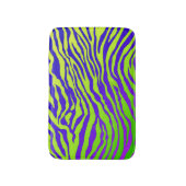 Grüner Zebra Badematte (Vorderseite Vertikal)