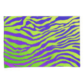 Grüner Zebra Kissenbezug (Vorderseite-Rechts)