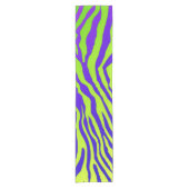 Grüner Zebra Kurzer Tischläufer (Vorderseite)