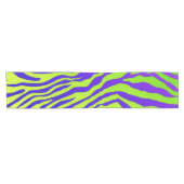 Grüner Zebra Kurzer Tischläufer (Horizontal)