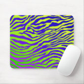 Grüner Zebra Mousepad (Mit Mouse)