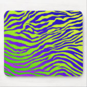 Grüner Zebra Mousepad (Vorne)