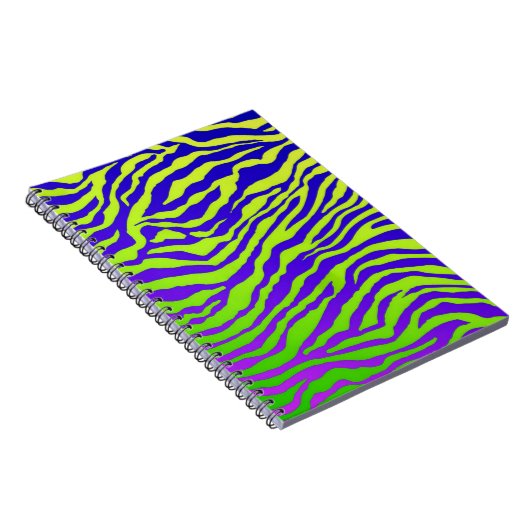 Grüner Zebra Notizblock (Rechte Seite)