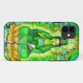 Grüner Zen-Buddhist-Göttin Kuan Yin iPhone 5 Case-Mate iPhone Hülle (Rückseite (Horizontal))