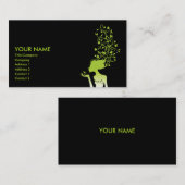 grüner Zucker Visitenkarte (Vorne/Hinten)