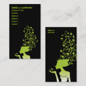 grüner Zucker Visitenkarte (Vorne/Hinten)