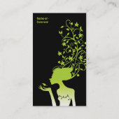 grüner Zucker Visitenkarte (Rückseite)