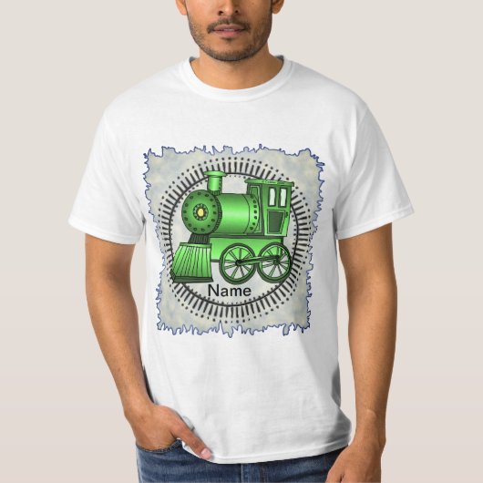 Grüner Zug T-Shirt (Vorderseite)