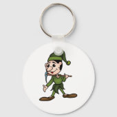 Grüner Zwerg Schlüsselanhänger (Vorderseite)