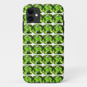 Grünes Abstraktes Muster Case-Mate iPhone Hülle