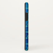 Grünes Ankermuster Blau Wasserfarbe Case-Mate iPhone Hülle (Hinten/Rechts)