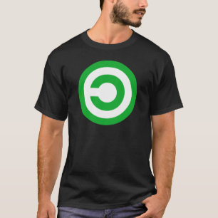 Grünes Anti-Copyright Copyleft public- T-Shirt