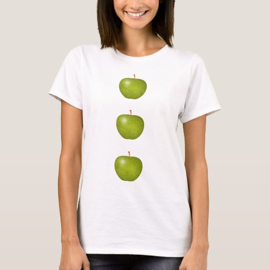 GRÜNES ÄPFEL Shirt (Vorderseite)