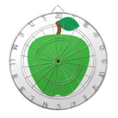 Grünes Apfelfrucht Dartscheibe (vorne)