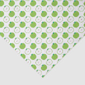 Grünes Apple kopieren Seidenpapier (Ausschnitt)