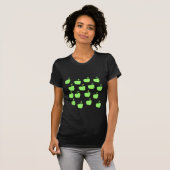 Grünes Apple kopieren T-Shirt (Vorne ganz)