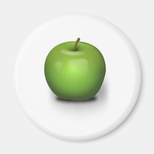 Grünes Apple Magnet