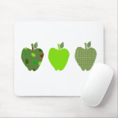 Grünes Apple Mousepad (Mit Mouse)