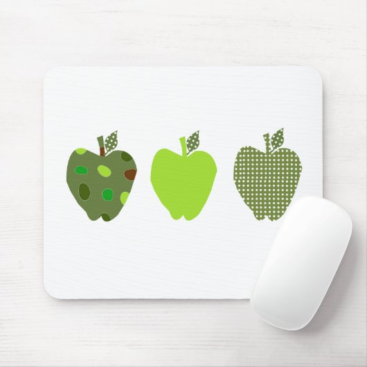 Grünes Apple Mousepad (Mit Mouse)