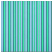 Grünes, Aquamarines und helles blaues Muster Stoff (Muster)