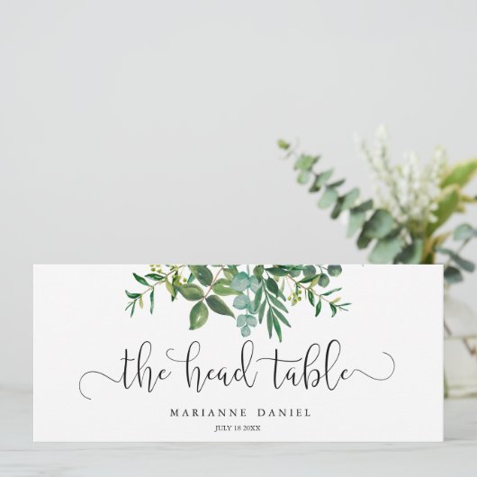 Grünes Aquarellzeichen (Stehend Vorderseite)