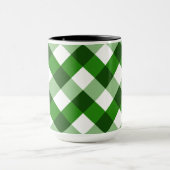 Grünes Argyle-Diamantmuster Tasse (Zentrum)