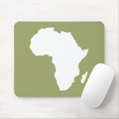 Grünes Audacious Africa Mousepad (Mit Mouse)