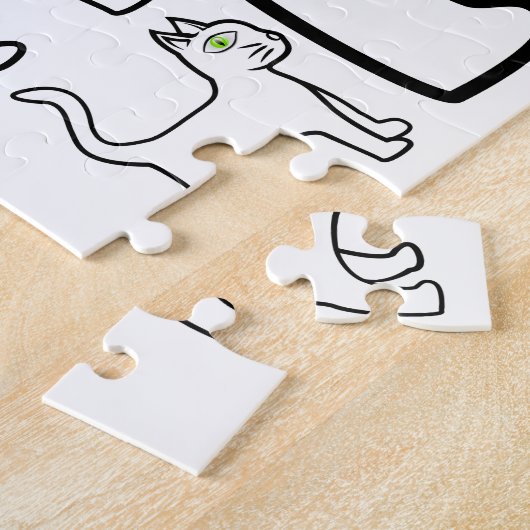 Grünes Auge Thunder_Cove Bar Puzzle (Seite)